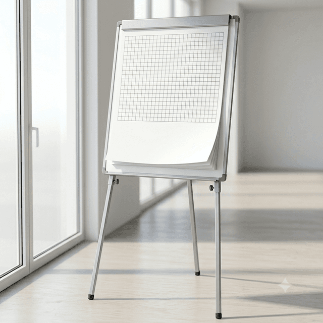 Flipchart Stand with 50-Sheet Pad — by Local — stationery-office-essentials from NG — Afrizonemart