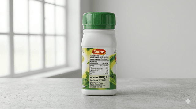Ducros Thyme 10g — by Ducros — Spices Seasonings from FR — Afrizonemart — view 2