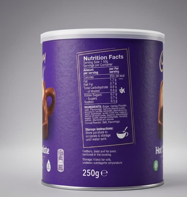 Cadbury Hot Chocolate 250g — by Cadbury — Beverages Tea Coffee from NG — Afrizonemart — view 2