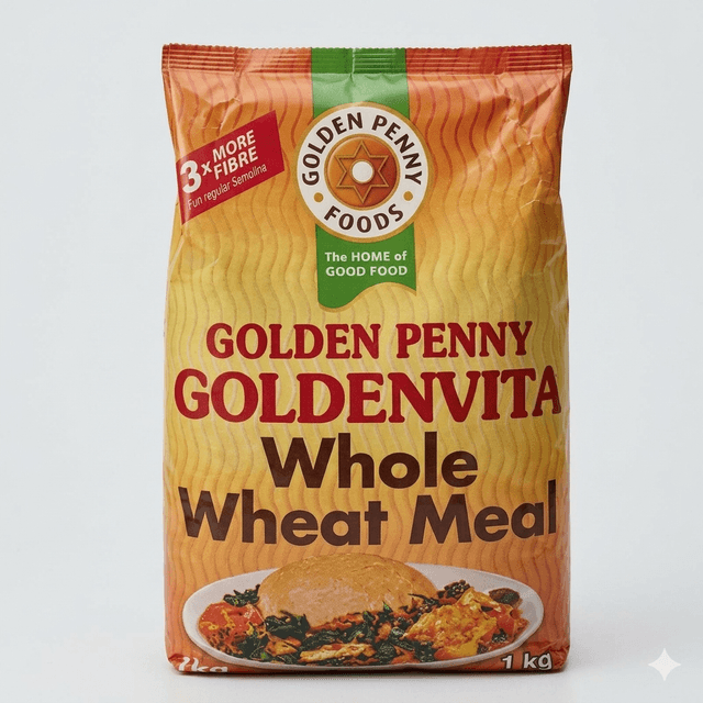 Golden Penny Wheat Meal 1kg — by Golden Penny — Garri Swallow from NG — Afrizonemart