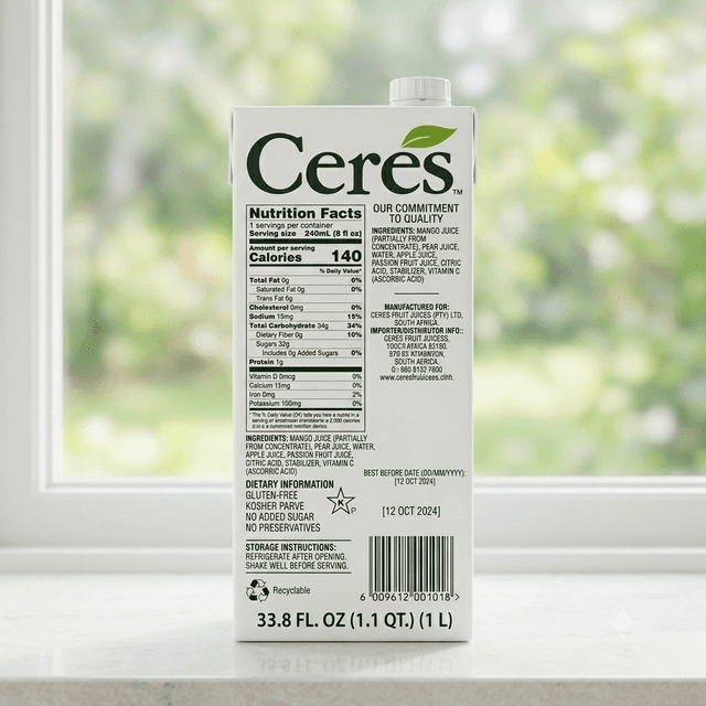 Ceres Litchi 1L — by Ceres — Fruit Juices from ZA — Afrizonemart — view 2