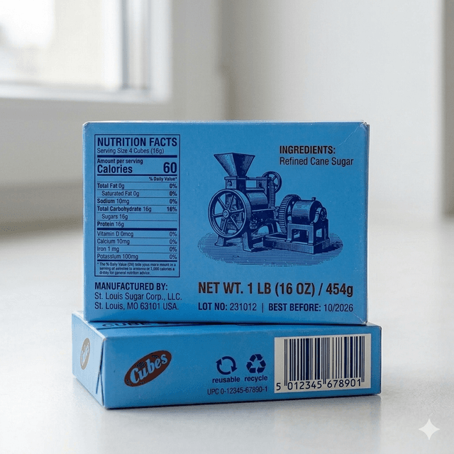 St Louis Sugar Cubes 1kg — by St Louis — Salt Sugar from NG — Afrizonemart — view 2