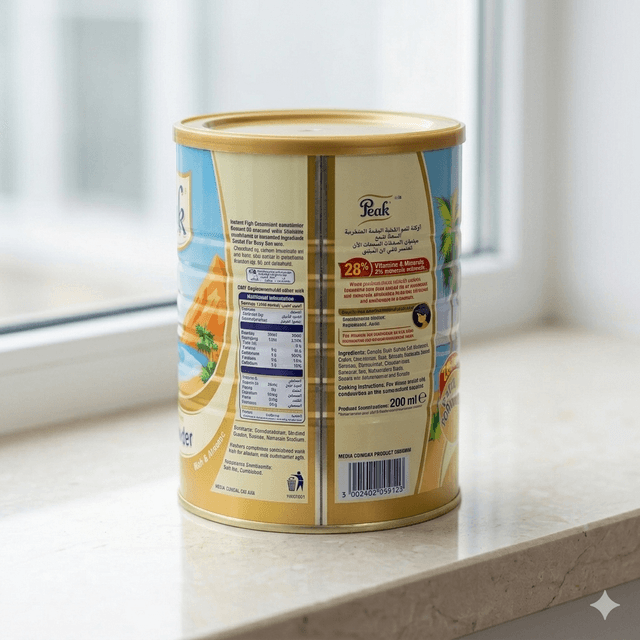 Peak Milk Powder 400g Tin — by Peak — Milk Dairy from NG — Afrizonemart — view 2