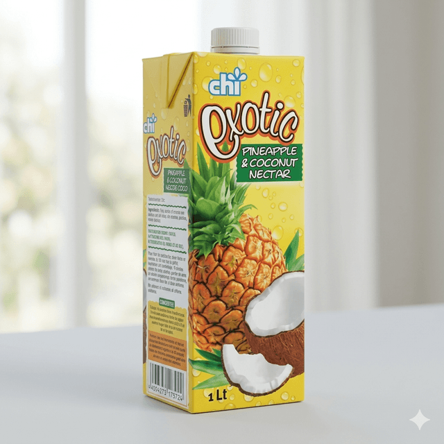 Chi Exotic Pineapple & Coconut Nectar 1L — by Chi Exotic — Nectar Juice Drinks from NG — Afrizonemart