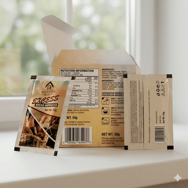 Bread Improver 50g — by Local — Flour Baking from NG — Afrizonemart — view 2