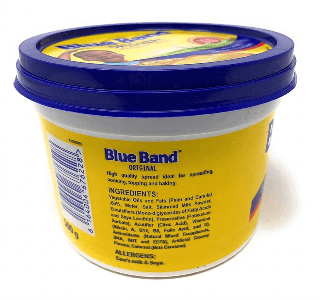 Blue Band Margarine 500g Tub — by Blue Band — Spreads Honey from NG — Afrizonemart — view 2