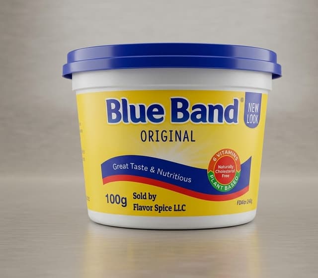 Blue Band Original Margarine 100g — by Blue Band — Spreads Honey from NG — Afrizonemart — view 3
