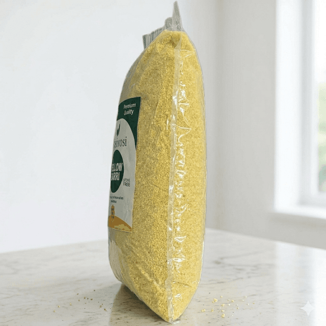 Yellow Garri (Ijebu) 5kg — by Local — Garri Swallow from NG — Afrizonemart — view 3