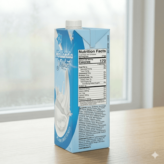 Hollandia Yoghurt 1L — by Hollandia — Milk Dairy from NG — Afrizonemart — view 2