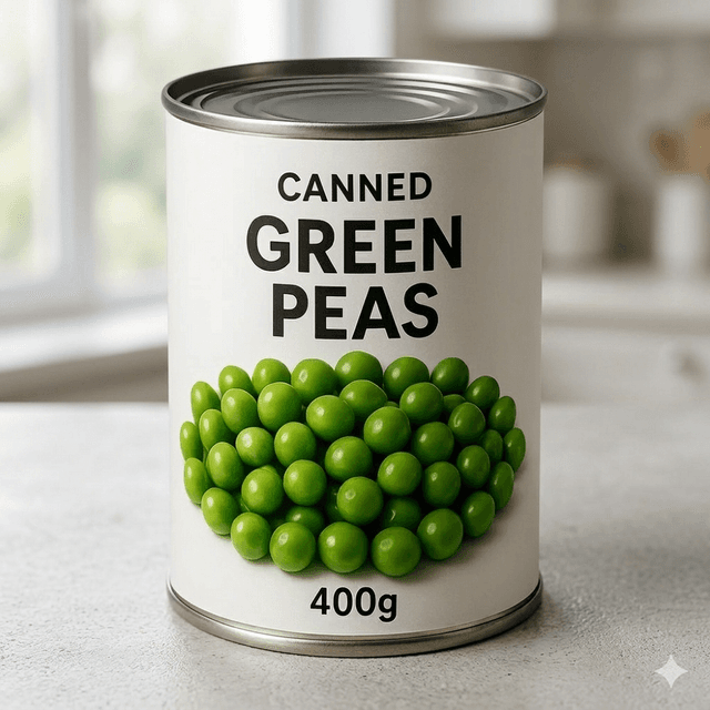Green Peas Canned 400g — by Local — Canned Goods from NG — Afrizonemart