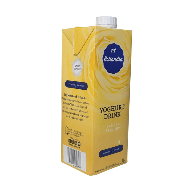 Hollandia Vanilla Yoghurt 1L — by Hollandia — Milk Dairy from NG — Afrizonemart — view 3