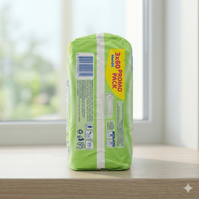 Molfix Wet Wipes 60 Count Pack of 3 — by Molfix — Wipes from NG — Afrizonemart — view 2