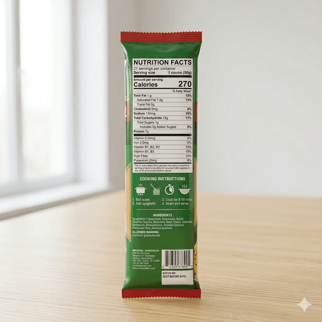 Honeywell Spaghetti 500g — by Honeywell — Pasta Noodles from NG — Afrizonemart — view 2