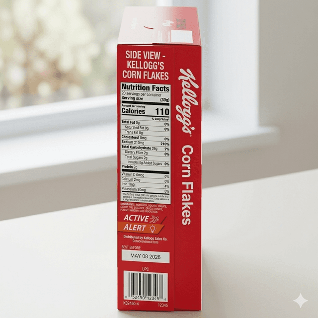 Kellogg's Cornflakes 500g — by Kellogg's — Cereals from US — Afrizonemart — view 2
