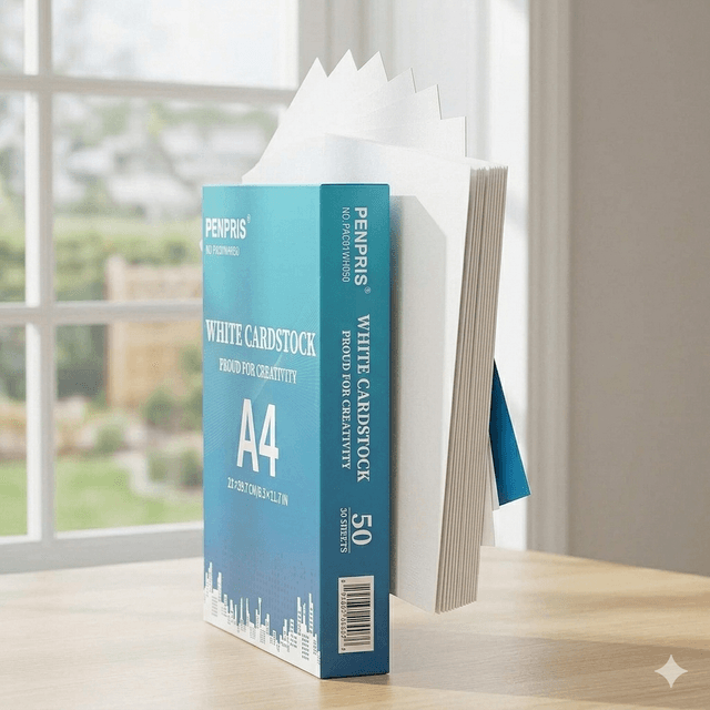 Card Stock A4 Pack of 50 — by Local — stationery-paper-printing from NG — Afrizonemart — view 2