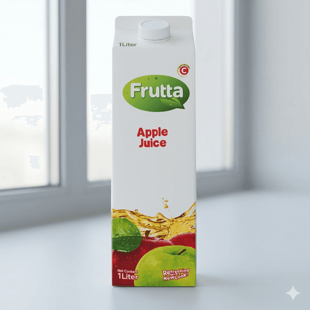 Frutta Apple Juice 1L — by Frutta — Nectar Juice Drinks from NG — Afrizonemart