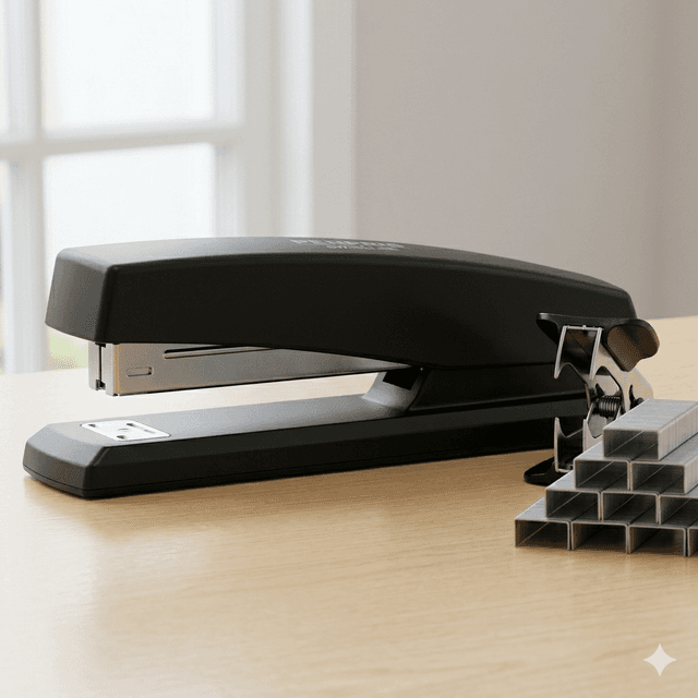 Stapler Standard with 1000 Staples — by Local — stationery-office-tools from NG — Afrizonemart — view 2