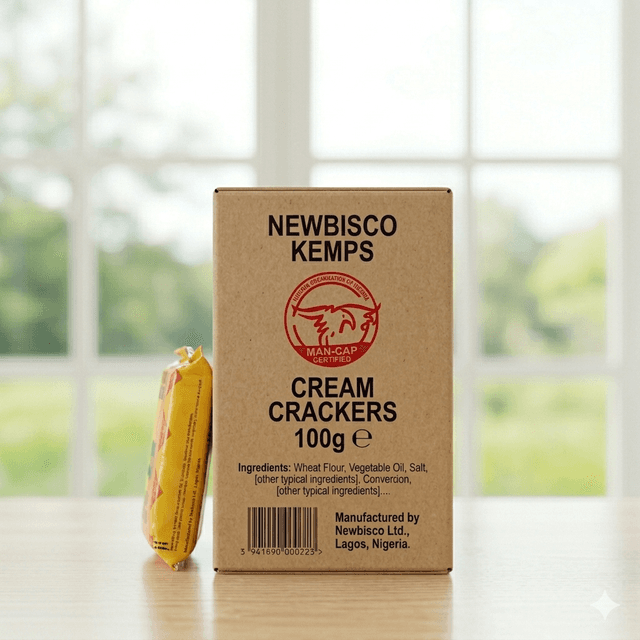 Newbisco Crackers 100g — by Newbisco — biscuits-cookies from NG — Afrizonemart — view 2