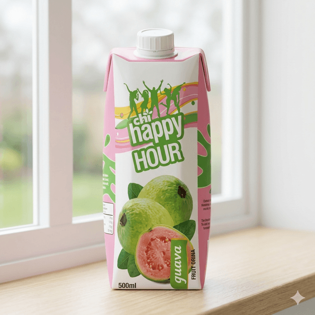 Chivita Happy Hour Guava 50cl — by Chivita Happy Hour — Nectar Juice Drinks from NG — Afrizonemart