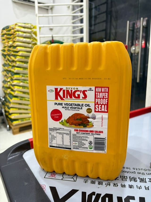 Devon Kings Vegetable Oil 10L — by Devon Kings — Cooking Oils from NG — Afrizonemart — view 4