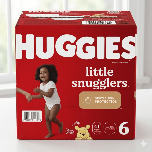 Huggies Little Snugglers Newborn (44 count) — by Huggies — Diapers from NG — Afrizonemart