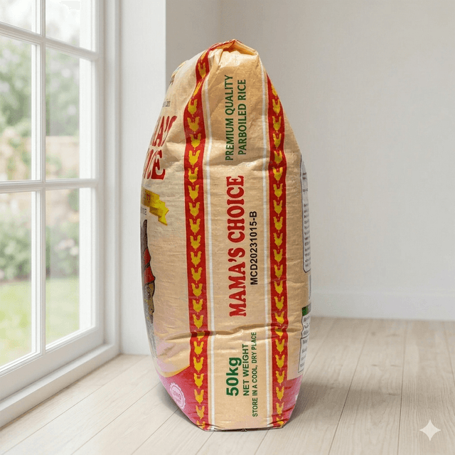 Mama's Choice Parboiled Rice 50kg — by Mama's Choice — Rice from NG — Afrizonemart — view 3