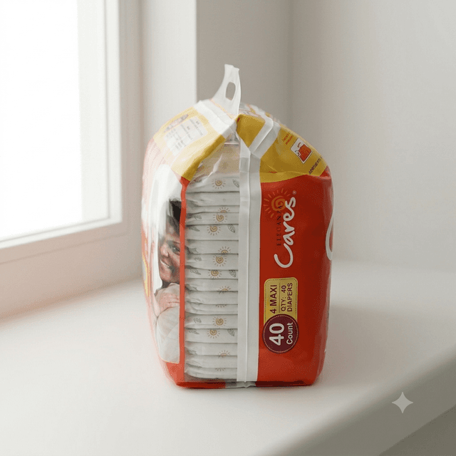 Eleganza Baby Diapers Maxi Size 4 (40 count) — by Eleganza — eleganza-baby-care from NG — Afrizonemart — view 2