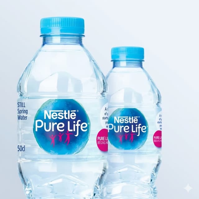 Nestle Pure Life Bottled Water 50cl — by Nestle Pure Life — Bottled Water from NG — Afrizonemart — view 2