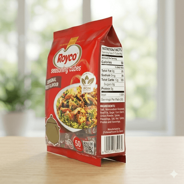 Royco Beef Cubes 50pcs — by Royco — Spices Seasonings from NG — Afrizonemart — view 2