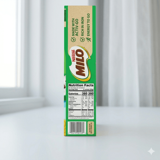 Milo Crunchy Cereal 320g — by Milo — Cereals from NG — Afrizonemart — view 2