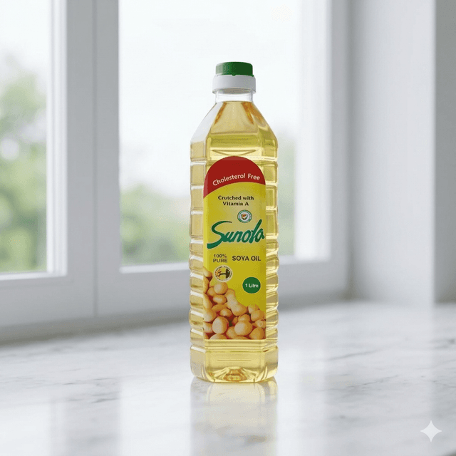 Sunola Vegetable Oil 1L — by Sunola — Cooking Oils from NG — Afrizonemart
