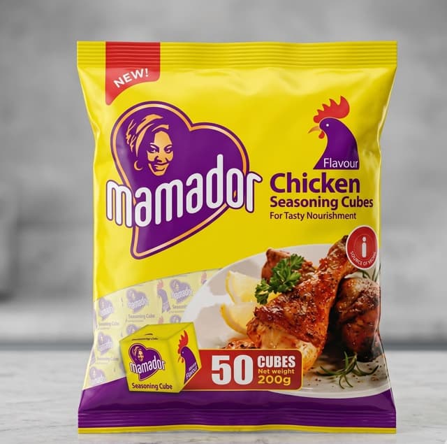 Mamador Chicken Cubes 50pcs — by Mamador — Spices Seasonings from NG — Afrizonemart