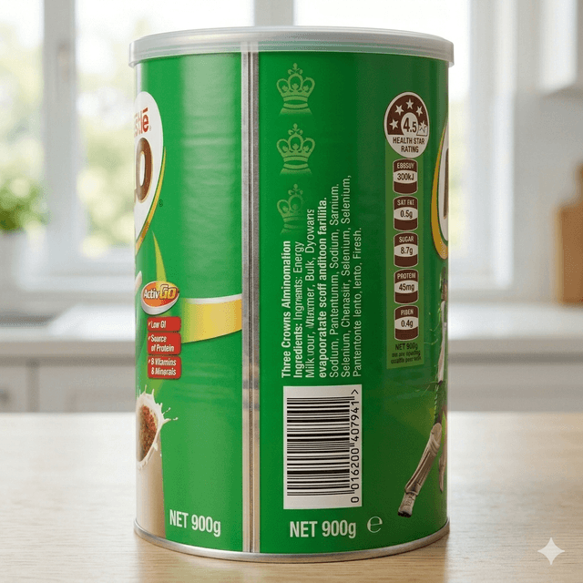 Milo 900g Tin — by Milo — Beverages Tea Coffee from NG — Afrizonemart — view 2