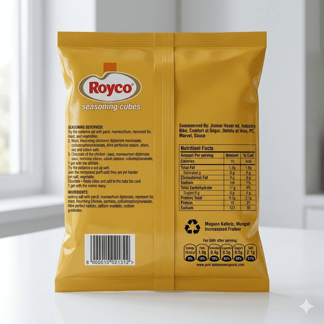 Royco Chicken Cubes 50pcs — by Royco — Spices Seasonings from NG — Afrizonemart — view 2