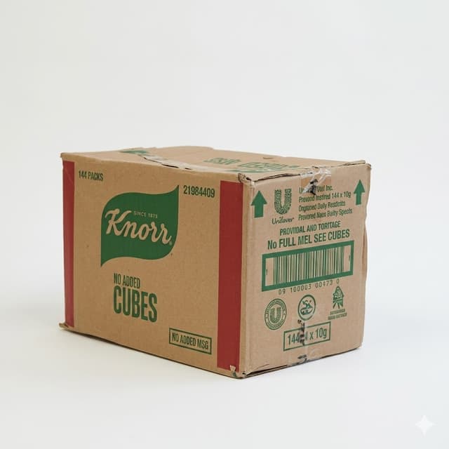 Knorr Beef Cubes Carton (24 x 50pcs) — by Knorr — Spices Seasonings from NG — Afrizonemart — view 2