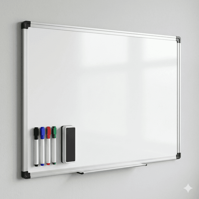 Magnetic Whiteboard 60x90cm with Pen — by Local — stationery-office-essentials from NG — Afrizonemart