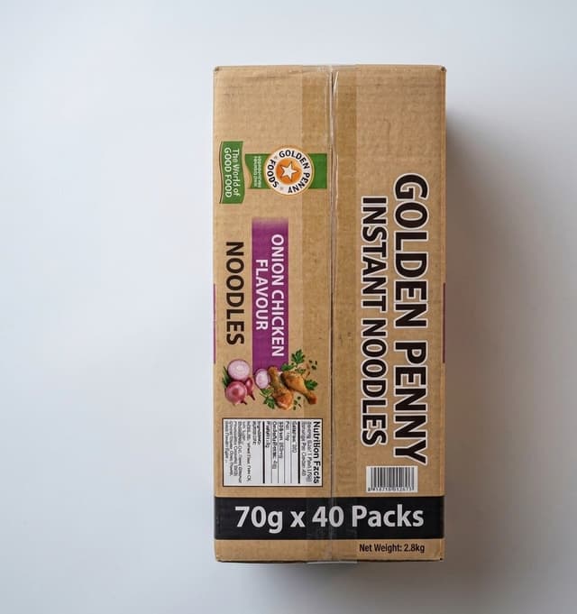 Golden Penny Noodles Onion Chicken 70g x 40 (Carton) — by Golden Penny — Pasta Noodles from NG — Afrizonemart — view 3