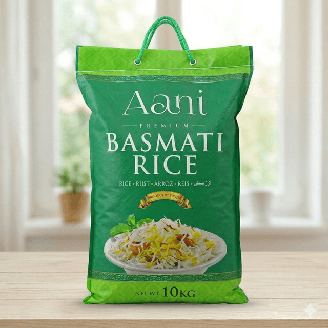 Aani Premium Basmati Rice 10kg — by Aani — Rice from IN — Afrizonemart — view 2
