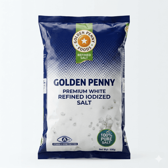 Golden Penny Salt 500g — by Golden Penny — Salt Sugar from NG — Afrizonemart — view 2