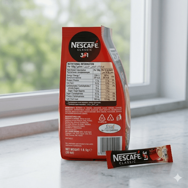 Nescafe 3-in-1 18g x 20 — by Nescafe — Beverages Tea Coffee from CH — Afrizonemart — view 2