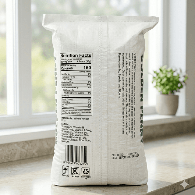 Golden Penny Flour 50kg (Bag) — by Golden Penny — Flour Baking from NG — Afrizonemart — view 2