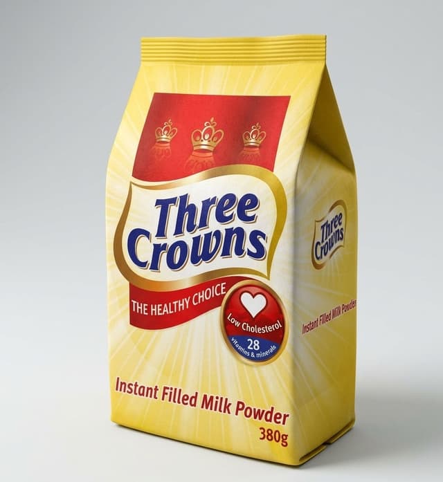 Three Crowns Filled Milk Powder 380g — by Three Crowns — Milk Dairy from NG — Afrizonemart — view 3