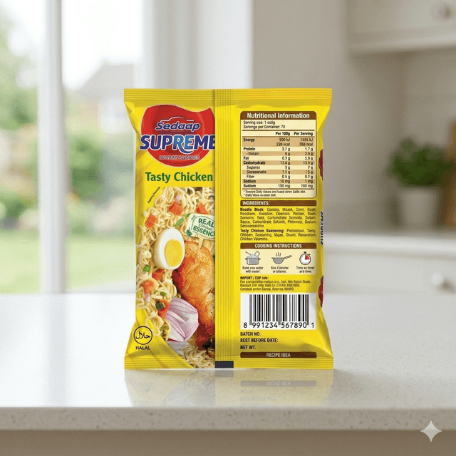 Supreme Instant Noodles 70g — by Supreme — Pasta Noodles from NG — Afrizonemart — view 2