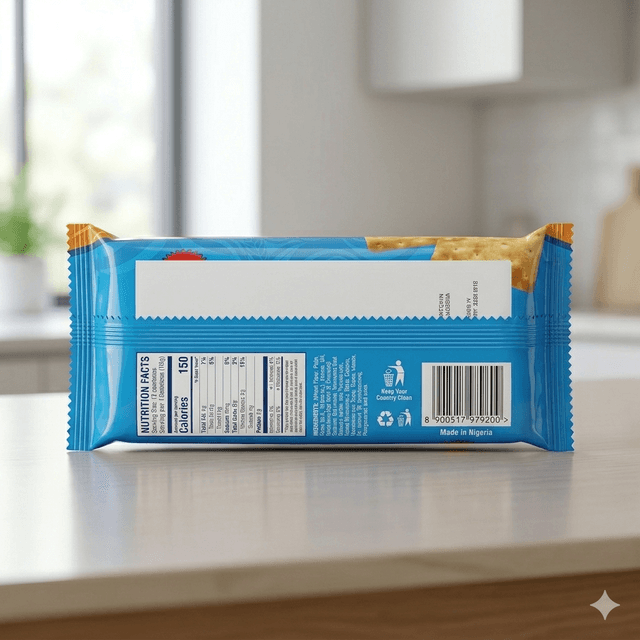 Beloxxi Cream Cracker 1 Pack — by Beloxxi — Snacks Biscuits from NG — Afrizonemart — view 2