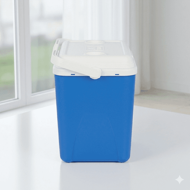 Eleganza Plastic Cooler Box 25L — by Eleganza — office-supplies-office-essentials from NG — Afrizonemart — view 2