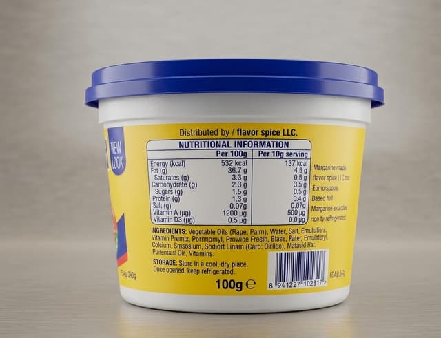 Blue Band Original Margarine 100g — by Blue Band — Spreads Honey from NG — Afrizonemart — view 2