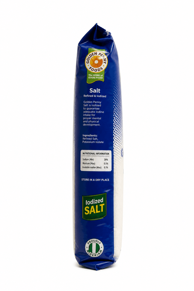 Golden Penny Salt 500g — by Golden Penny — Salt Sugar from NG — Afrizonemart — view 3
