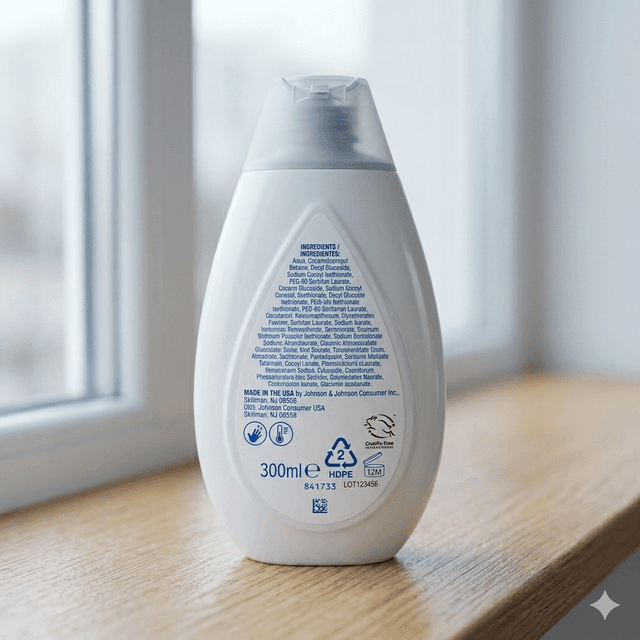 Johnson's Baby Shampoo 300ml — by Johnson's — Baby Toiletries from NG — Afrizonemart — view 2