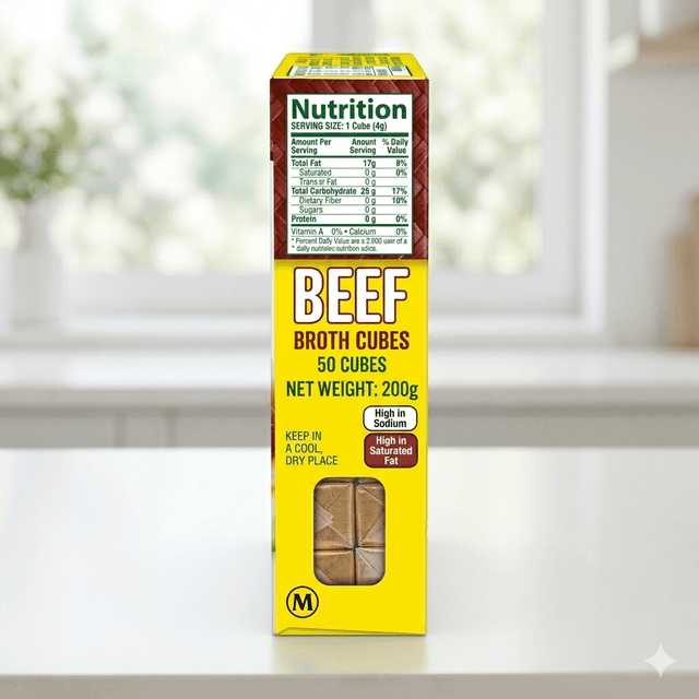 Knorr Beef Cubes 50pcs — by Knorr — Spices Seasonings from NG — Afrizonemart — view 2