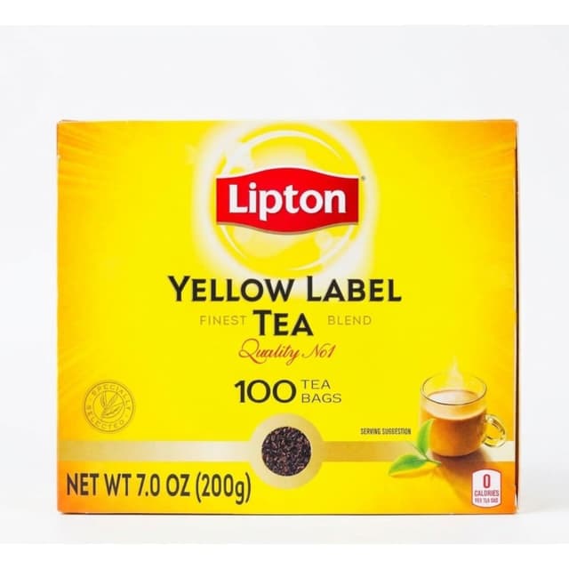 Lipton Yellow Label Tea 100 Bags — by Lipton — Beverages Tea Coffee from NG — Afrizonemart — view 3
